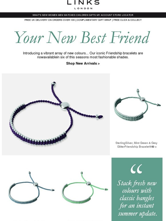 Introducing... Our NEW Friendship Bracelets
