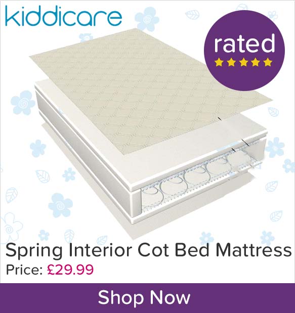 Kiddicare sweet dreams on sale spring interior mattress