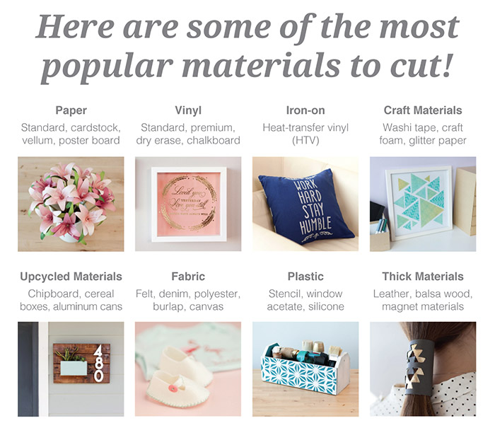 Cricut 26 MindBlowing Materials You Can Cut with Cricut Explore Milled