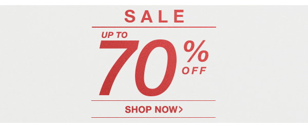 Sale: Up to 70% Off 100s of Styles. Shop now >