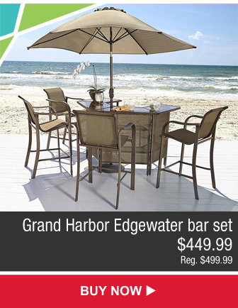 Grand Harbor Edgewater bar set $449.99 Reg. $499.99 | BUY NOW