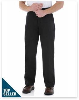 Wrangler® Comfort Solutions Series - Flat Front Casual Pant