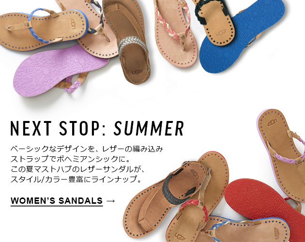 Ugg Australia 夏のマストハブ 人気のレザーサンダルは早めにチェック アグ オーストラリア公式サイト Milled