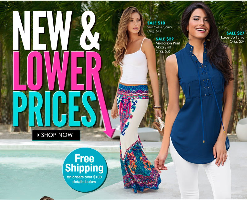VENUS Fashion: Oops, We Goofed! New and LOWER prices = YOUR GAIN! | Milled