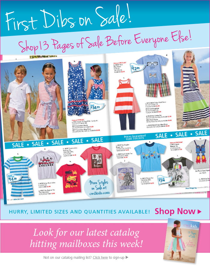 Shop our sale first!