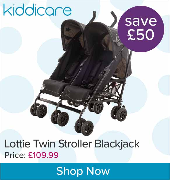 kiddicare double pushchair