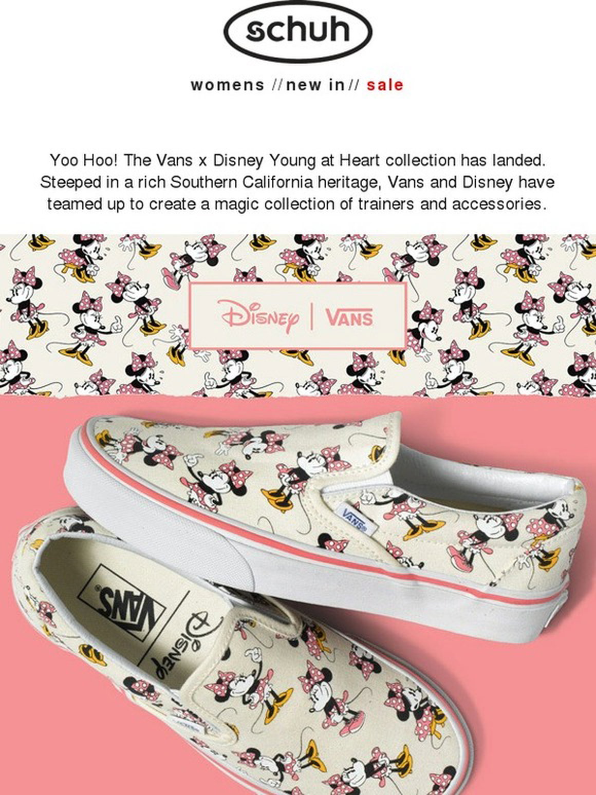 Schuh: Vans x Disney - Available now 