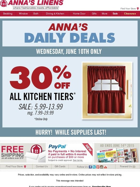 Daily Deal - 30% off Kitchen Tiers
