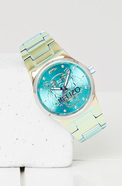 Kenzo sale multicolor watch