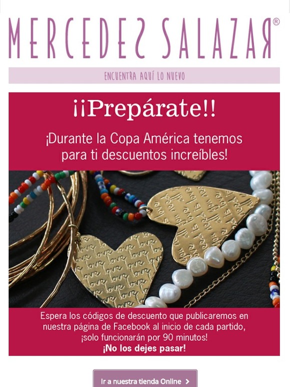 ¡Celebra la Copa America con Mercedes Salazar!