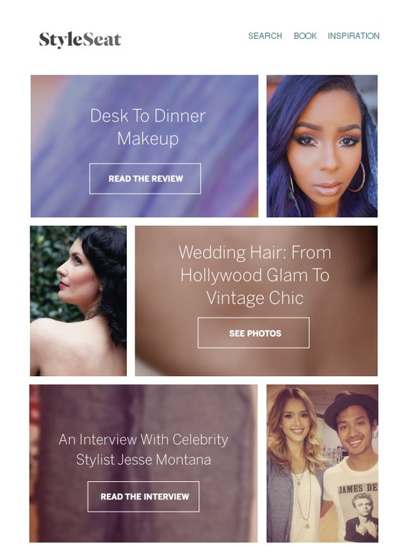 Desk to dinner makeup from StyleSeat's best