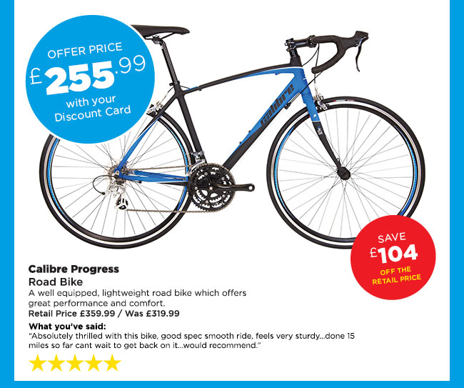 calibre progress road bike