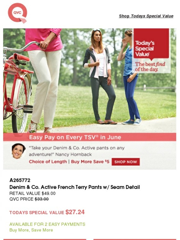 QVC QVC's Today's Special Value (Tuesday, June 23, 2015) Milled