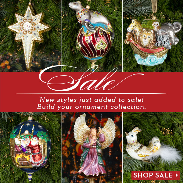 Jay Strongwater: New Additions to Sale: Ornaments and More! | Milled