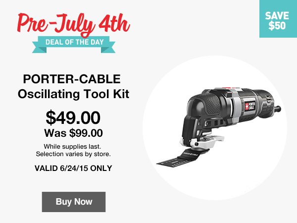 lowes deal of the day