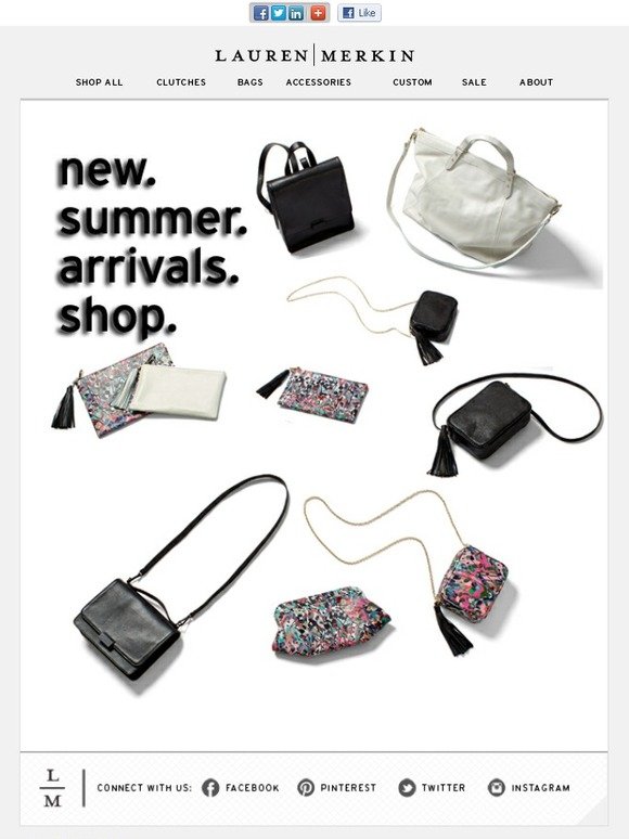 New Summer Arrivals! Shop Now!