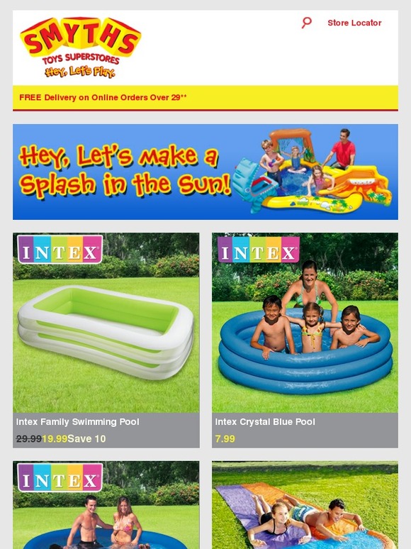 smyths water play