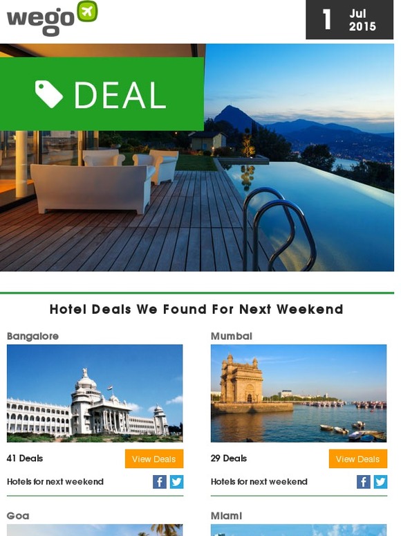 We've got hotel deals down to a science