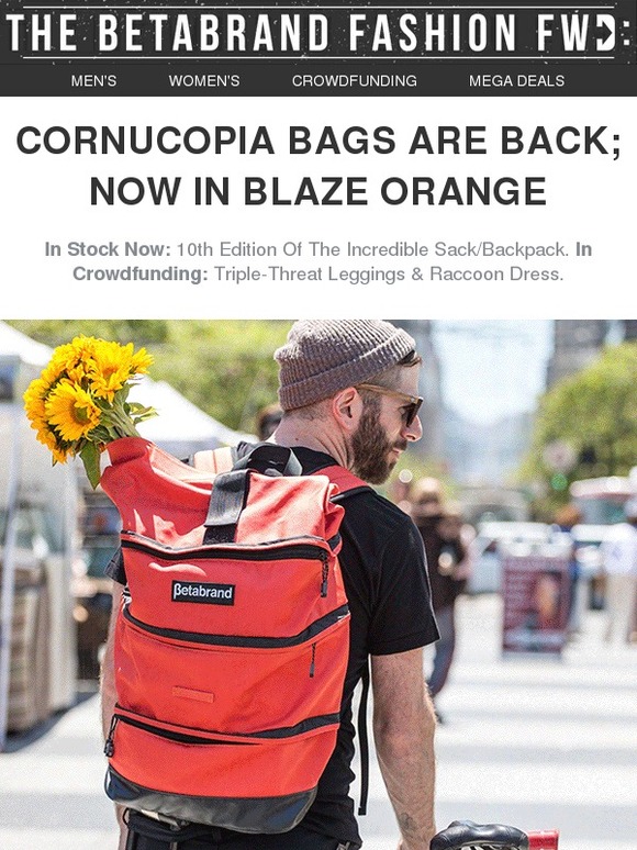 Betabrand grocery backpack online