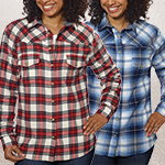 Jachs Girlfriend Ladies' Flannel Shirt