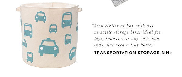 Transportation Storage Bin