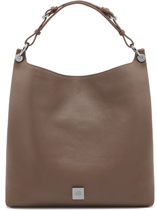 Mulberry Freya Small Leather Hobo Bag, Rose Petal