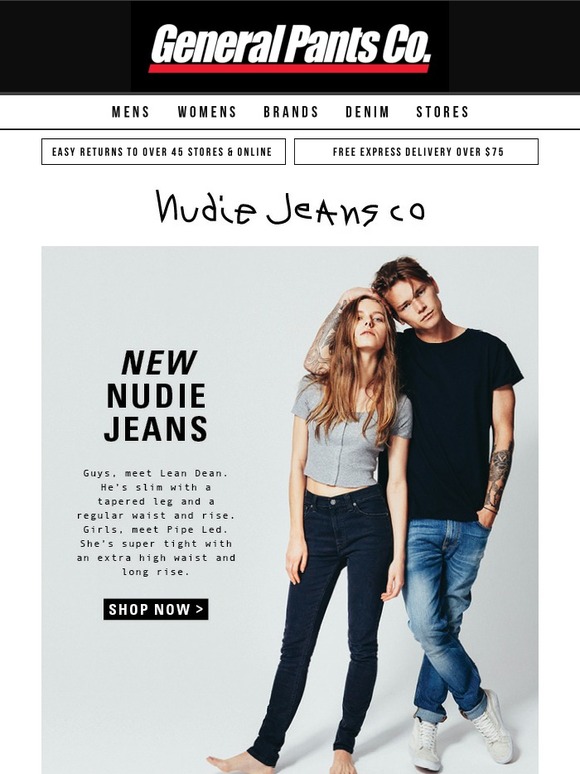 nudie jeans general pants