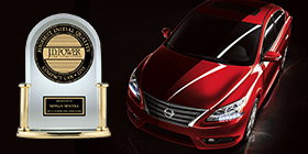 2015 Nissan Sentra(R) Highest Ranked Compact Car in Initial Quality.