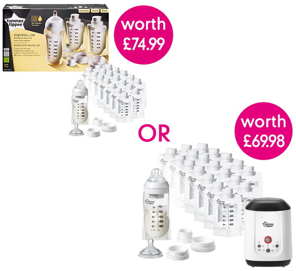 Tommee Tippee Express and Go Kit - Large worth 74.99