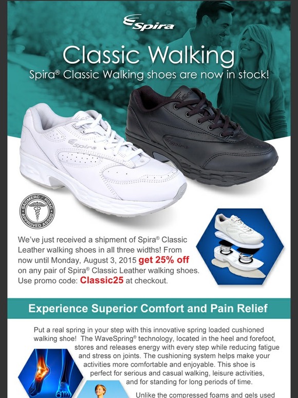 Spira classic sale leather walking shoe