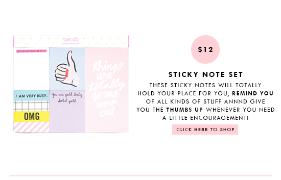 STICKY NOTE SET
