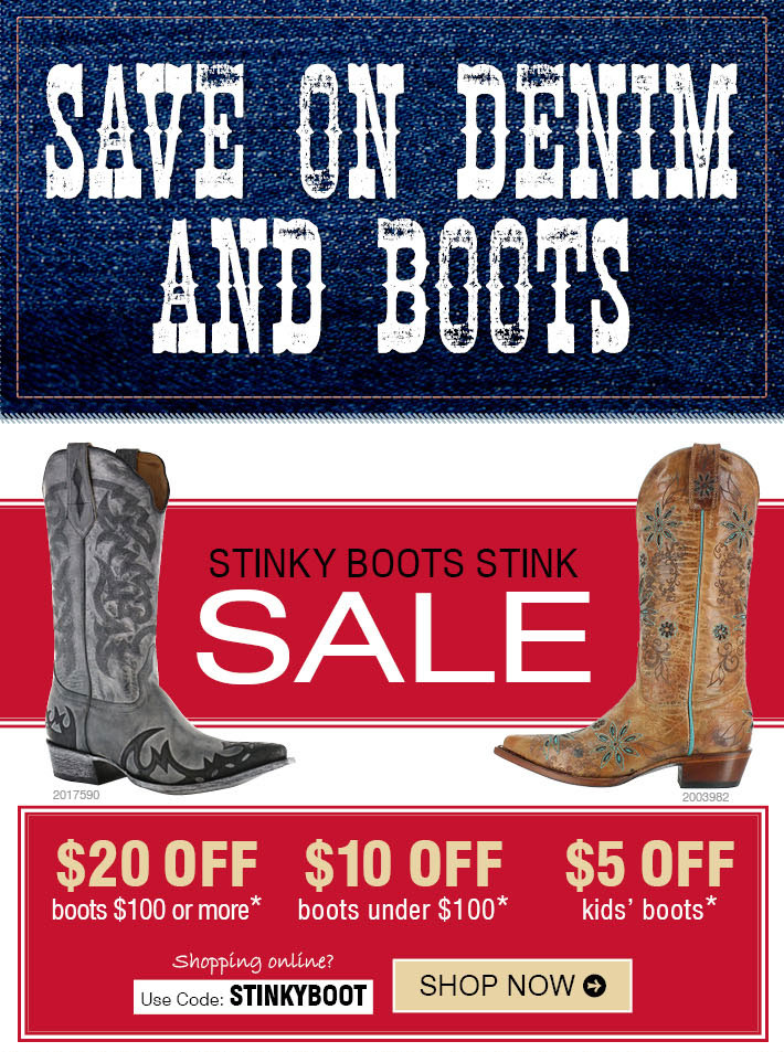 boot barn bogo sale