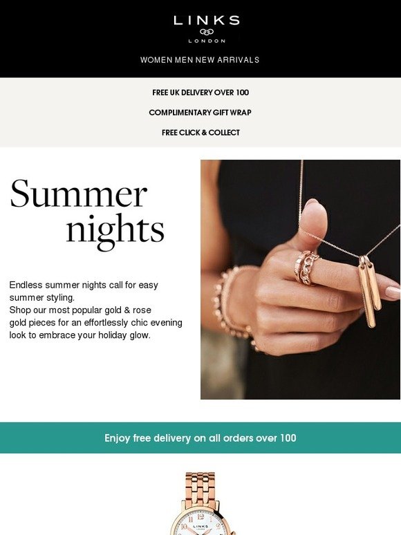 Shop the edit from £75 – Summer Nights