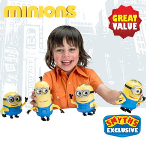 Minions Deluxe Action Figure 4 Pack