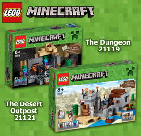 New LEGO Minecraft Range Out Now