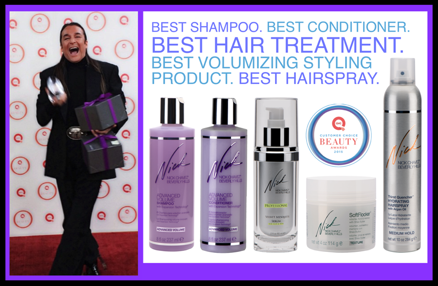 Nick Chavez Vote For Nick! QVC Customer Choice Beauty Awards Milled