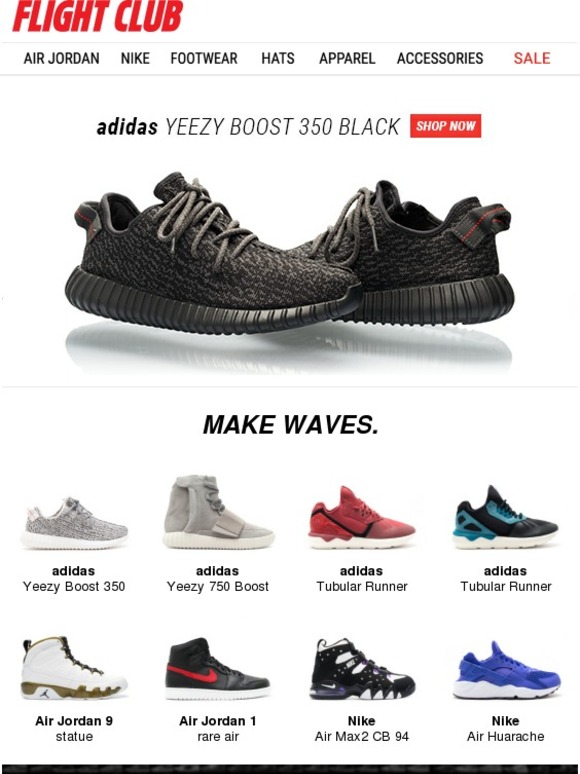 Flight Club New York: JUST IN: THE YEEZY BOOST 350 BLACK... | Milled