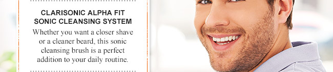 clarisonic alpha fit sonic cleansing system for men