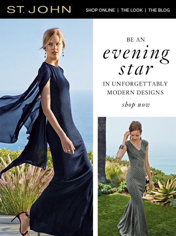 St. John: Evening Gowns to Own Now | Milled