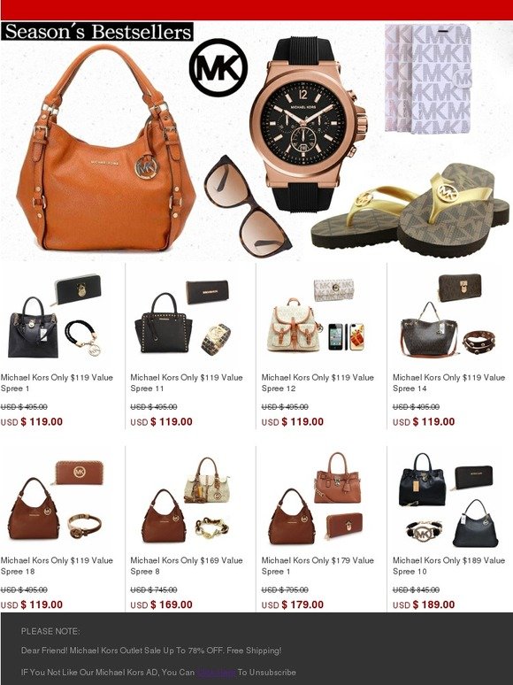 Bag or Steal: Michael Kors Value Outlet Up 90% OFF Milled