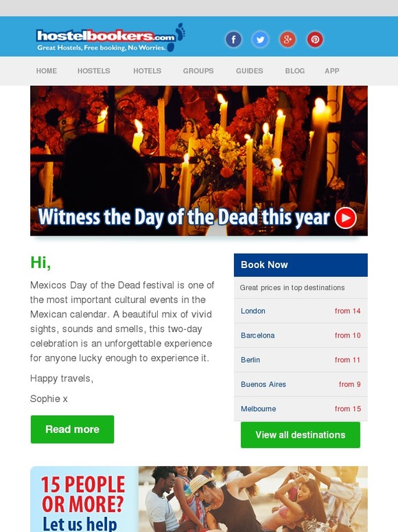 It's almost time for the Day of the Dead