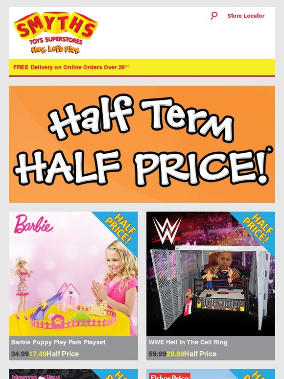 wwe hell in a cell toy smyths