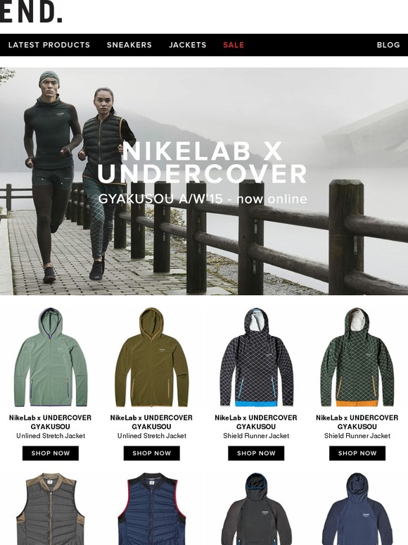 nikelab x undercover gyakusou