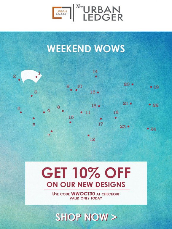 Urban Ladder Connect The Dots! Milled