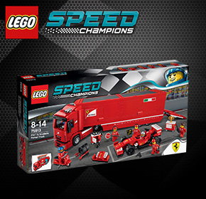 LEGO Speed Champions F14 T & Scuderia Ferrari Truck 75913