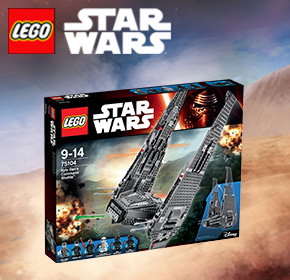 LEGO Star Wars Force Awakens Kylo Ren's Command Shuttle 75104