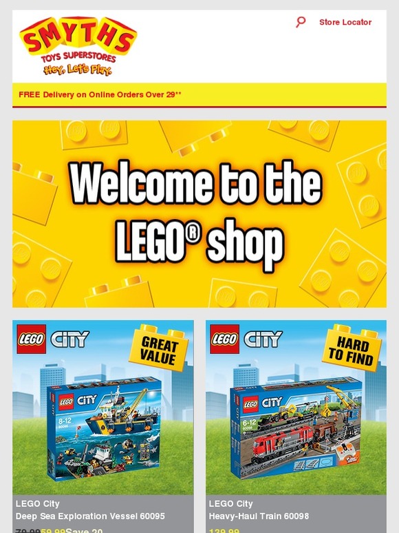 Smyths Toys: Build your imagination with the Fantastic Range of LEGO at ...