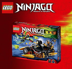 LEGO Ninjago Masters of Spinjitzu Blaster Bike 70733