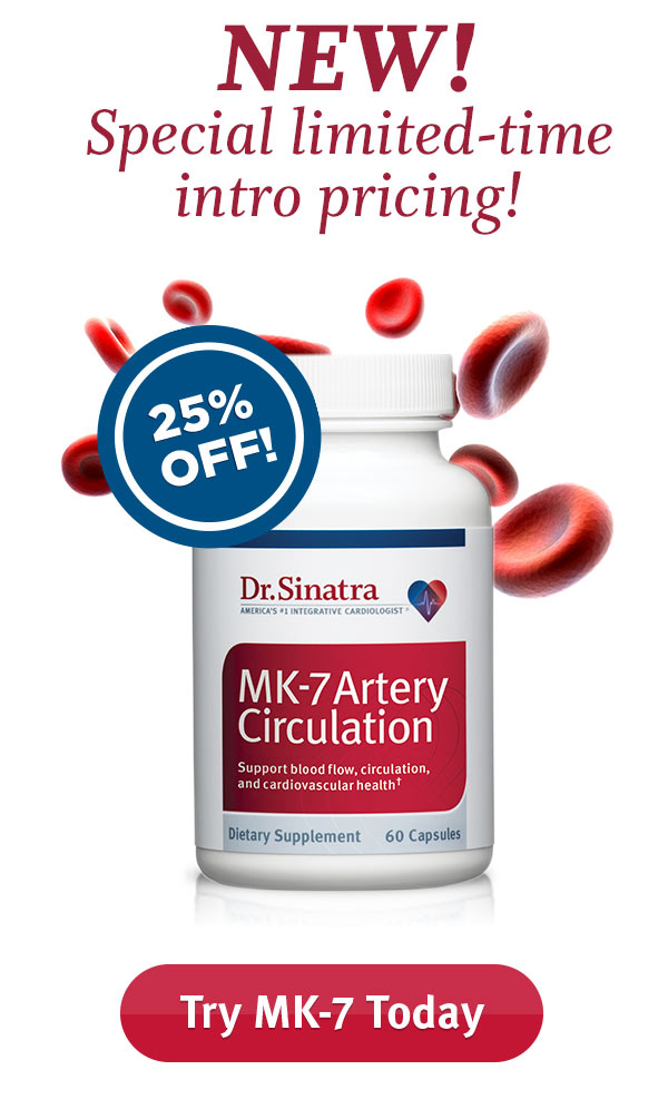 MK-7 Artery Circulation supports blood flow and heart circulation