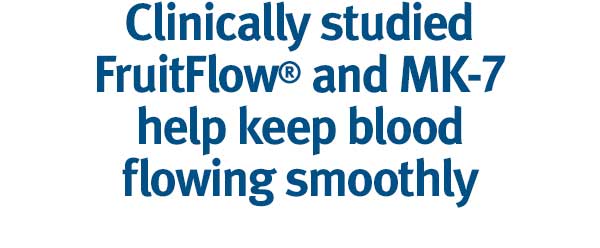 NEW MK-7 Artery Circulation for healthy blood flow